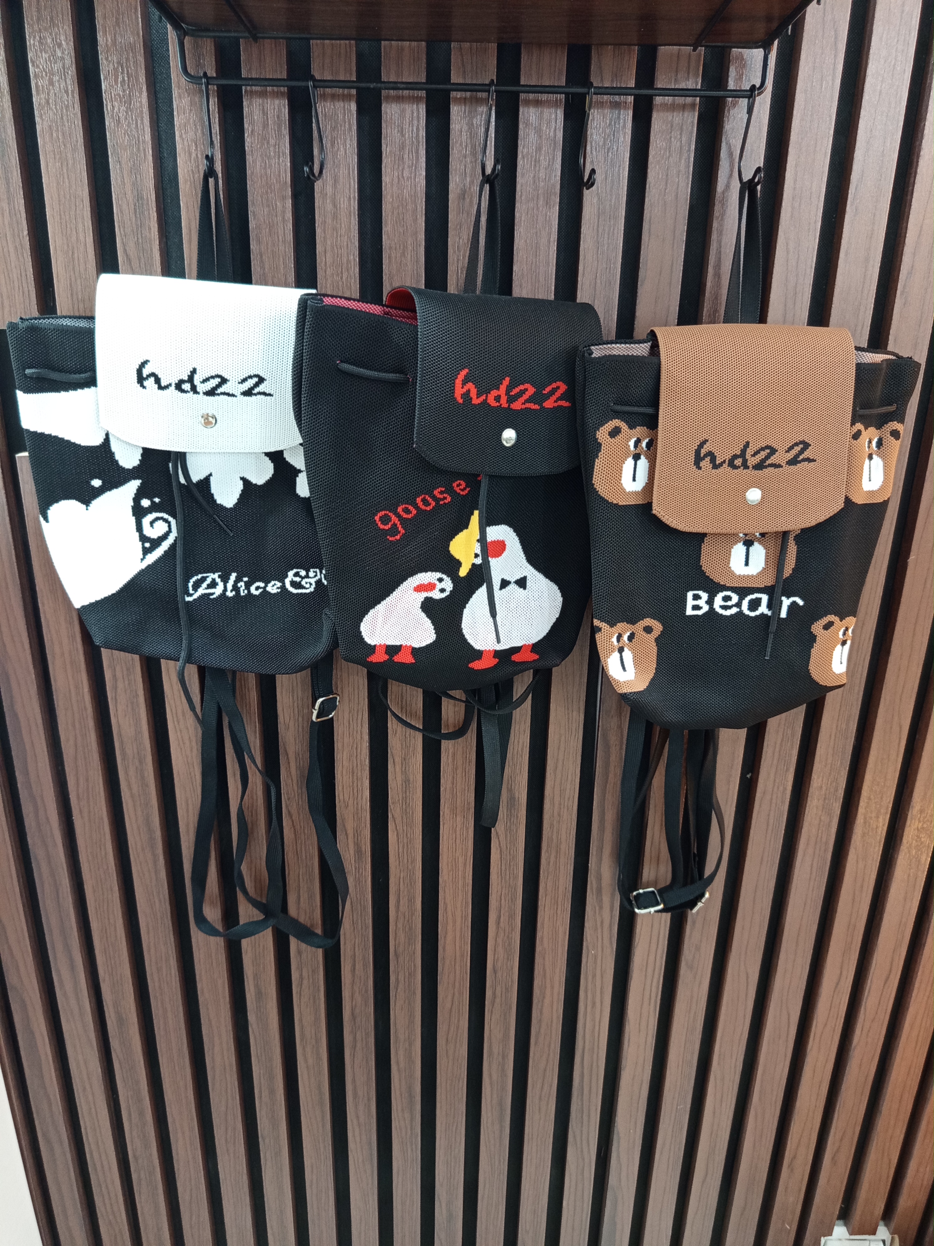 کوله فانتزی طرح دار بافت